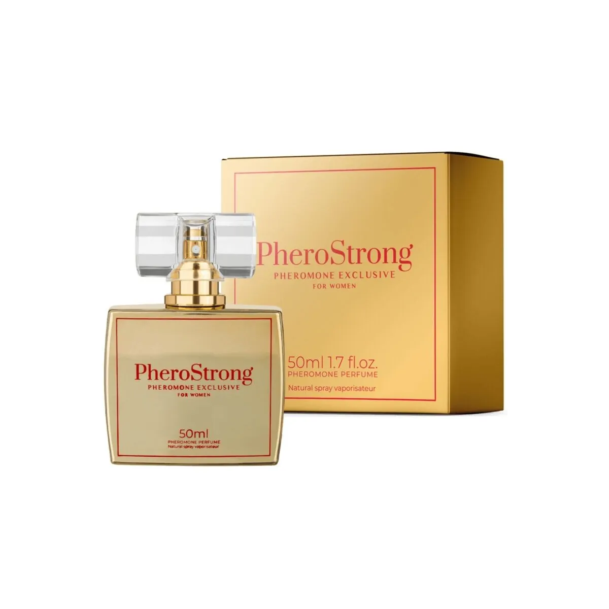 Pheromone Parfüm Exklusiv für Frauen 50 ml von Pherostrong | Fesselliebe.de