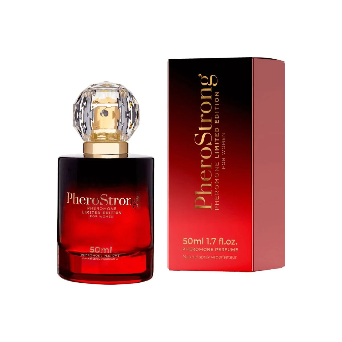 Pheromone Parfüm Limitierte Edition für Frauen 50 ml von Pherostrong | Fesselliebe.de