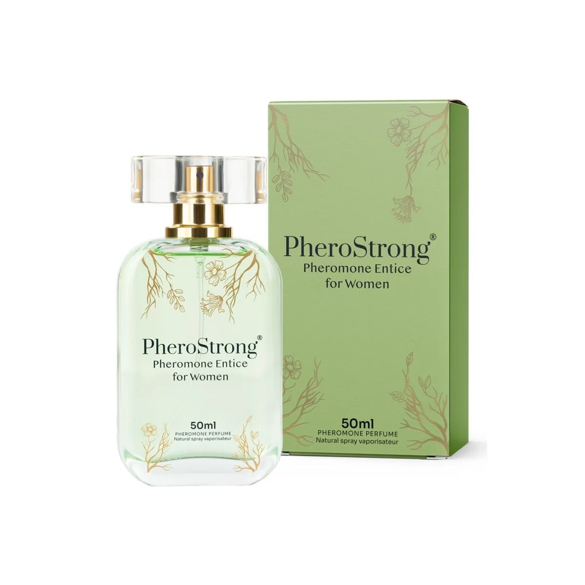 Pheromonparfüm Entice für Frauen 50 ml von Pherostrong | Fesselliebe.de