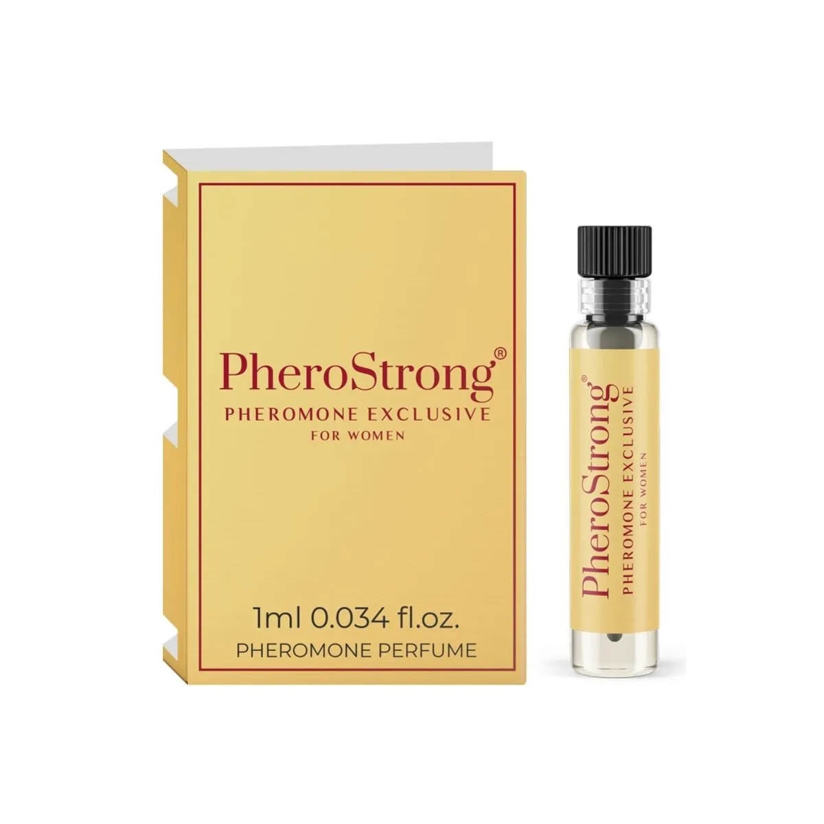 Pheromone Parfüm Exklusiv für Frauen 1 ml von Pherostrong | Fesselliebe.de