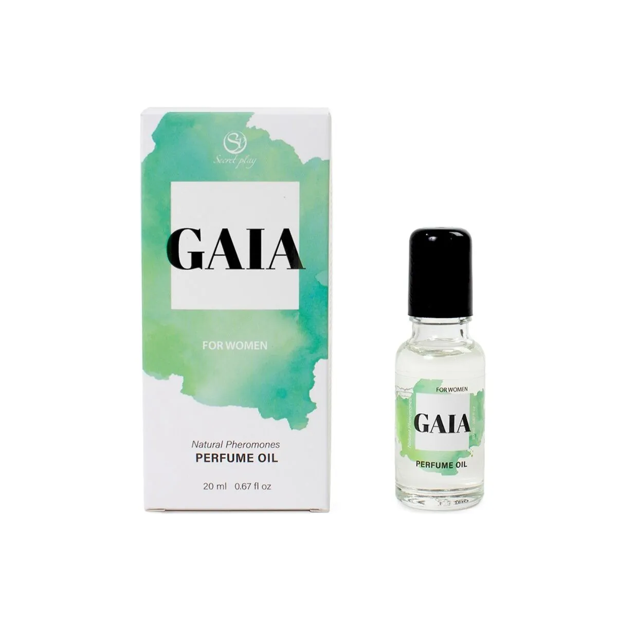 Gaia natürliches Parfüm Pheromonen In Öl für Frauen 20 ml von Secretplay Cosmetic | Fesselliebe.de