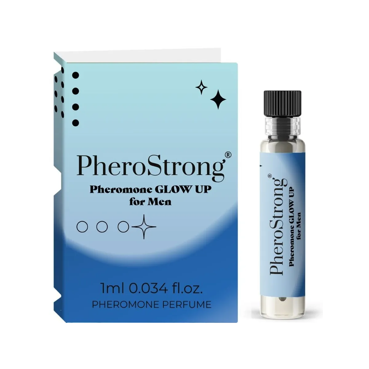 Pherostrong – Pheromonparfüm für Männer mit Glow-Up-Effekt, 1 ml von Pherostrong | Fesselliebe.de