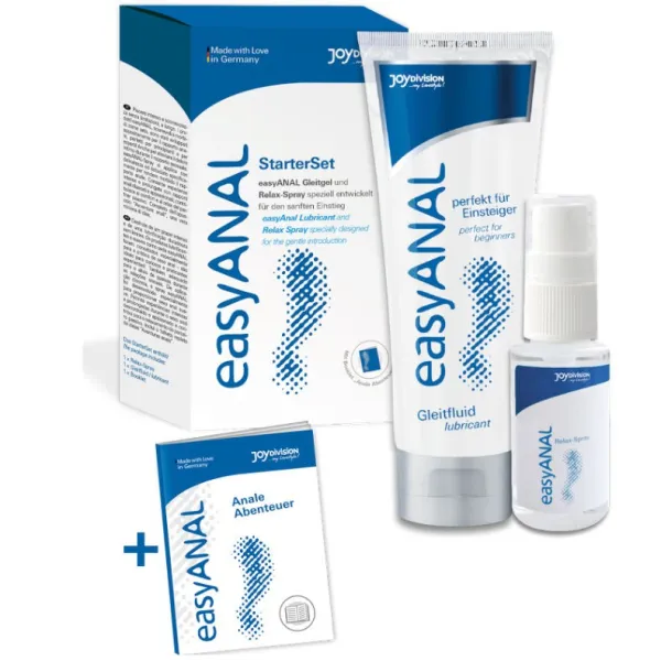 EasyAnal - Einfaches Anal-Starter-Set, Gleitmittel + Relax-Spray von Joydivision EasyAnal | Fesselliebe.de