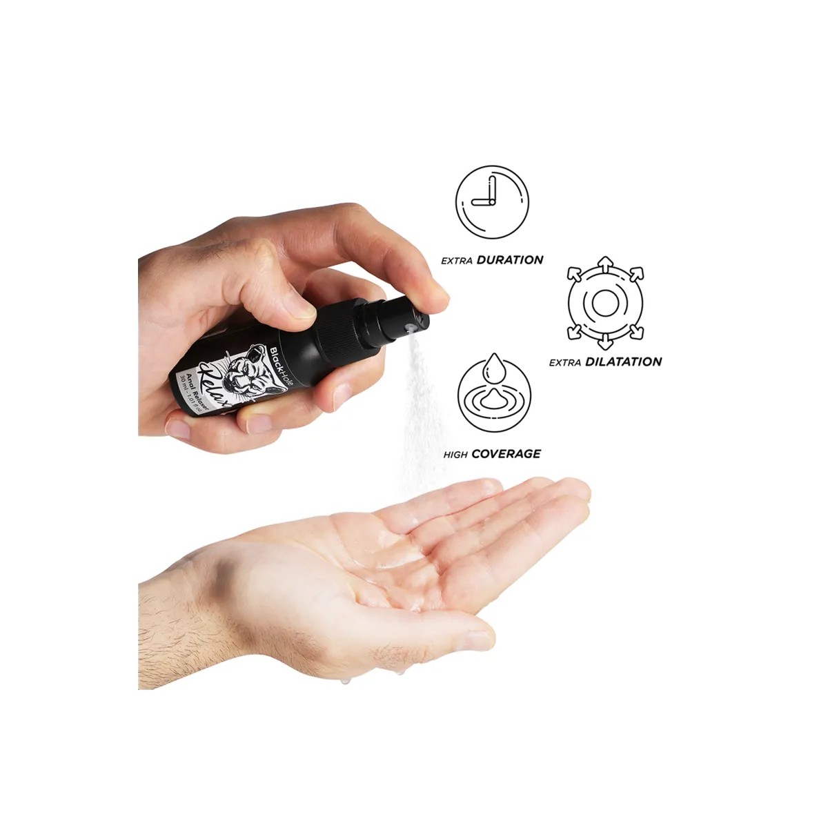 Anal Entspannung Spray Explorer 30 ml von Black Hole | Fesselliebe.de