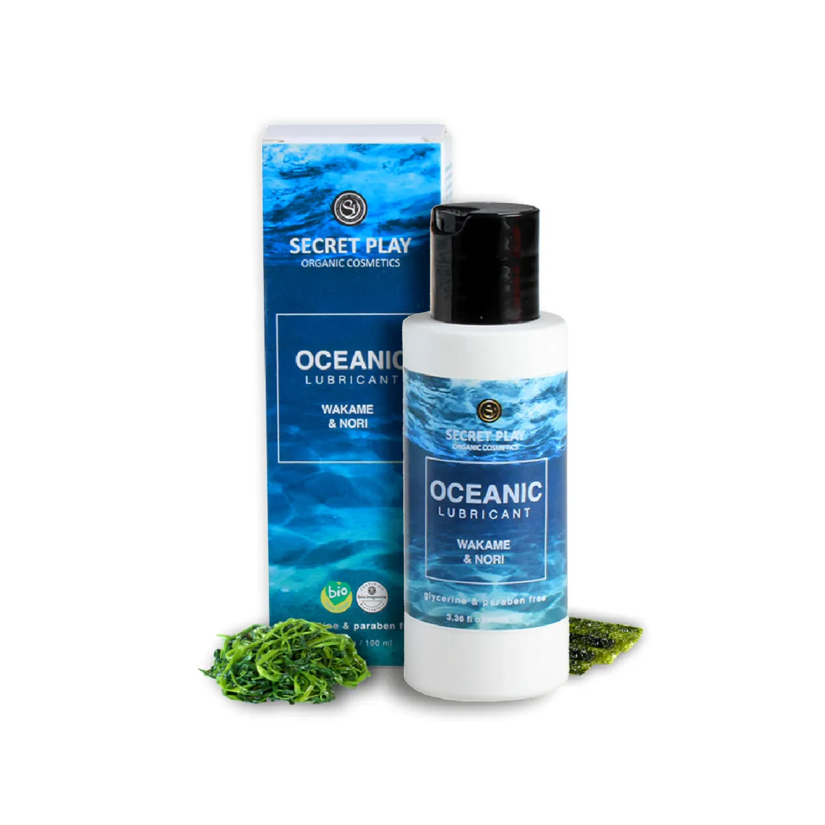 Bio-Gleitmittel Oceanic 100 ml von Secretplay Cosmetic | Fesselliebe.de