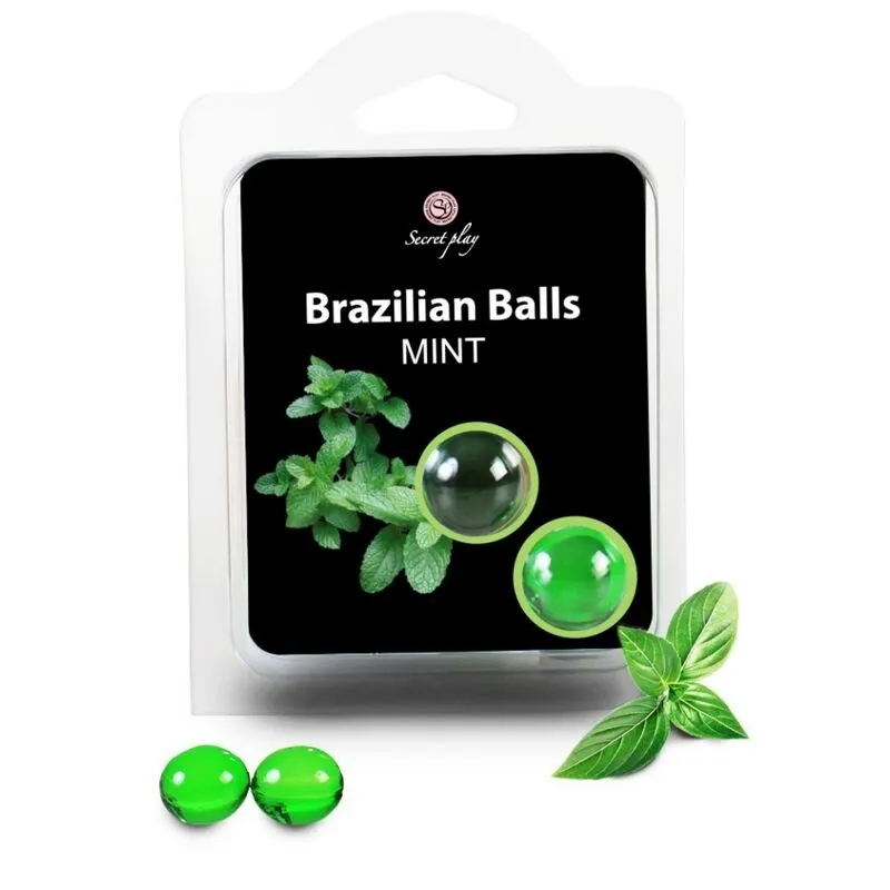 2 Brasilianische Kugeln Mint von Secretplay Cosmetic | Fesselliebe.de