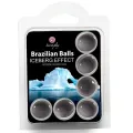 Set 6 Brasilianische Kugel Eisberg-Effekt von Secretplay Cosmetic