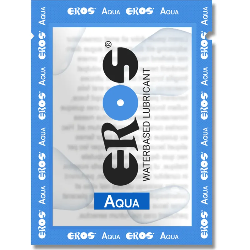 Wasserbasiert 4 ml von Eros Aqua & Silk | Fesselliebe.de