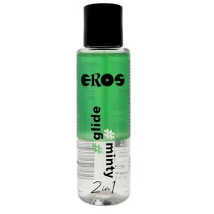 2 In 1glide Minty Gleitmittel auf Silikonbasis 100 ml von Eros Classic Line | Fesselliebe.de
