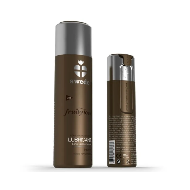 Fruity Love Gleitmittel Dunkle Schokolade 50 ml von Swede | Fesselliebe.de