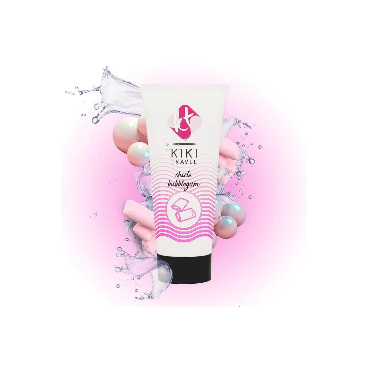 Strawberry Gum Gleitmittel 50 ml von Kikí Travel | Fesselliebe.de