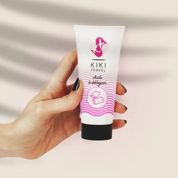Strawberry Gum Gleitmittel 50 ml von Kikí Travel | Fesselliebe.de