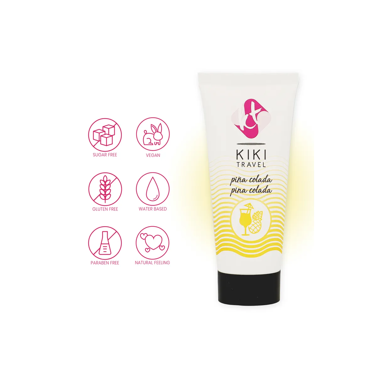 Pina Colada Gleitmittel 50 ml von Kikí Travel | Fesselliebe.de