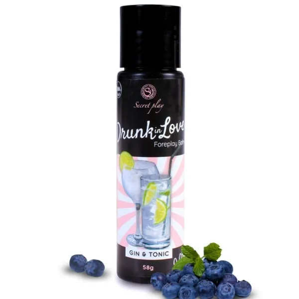 Drunk In Love Gin&Tonic Gleitmittel 60 ml von Secretplay Cosmetic | Fesselliebe.de