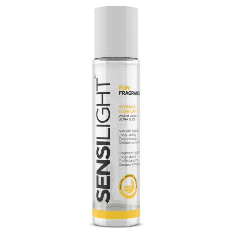 Sensilight Bananen-Gleitmittel auf Wasserbasis 60 ml von Intimateline Intimateline | Fesselliebe.de