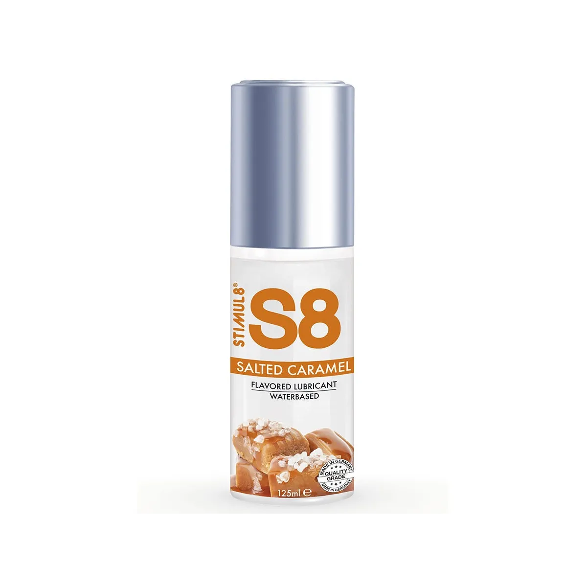 S8 Gesalzenes Karamell-Gleitmittel 125 ml von Stimul8 | Fesselliebe.de