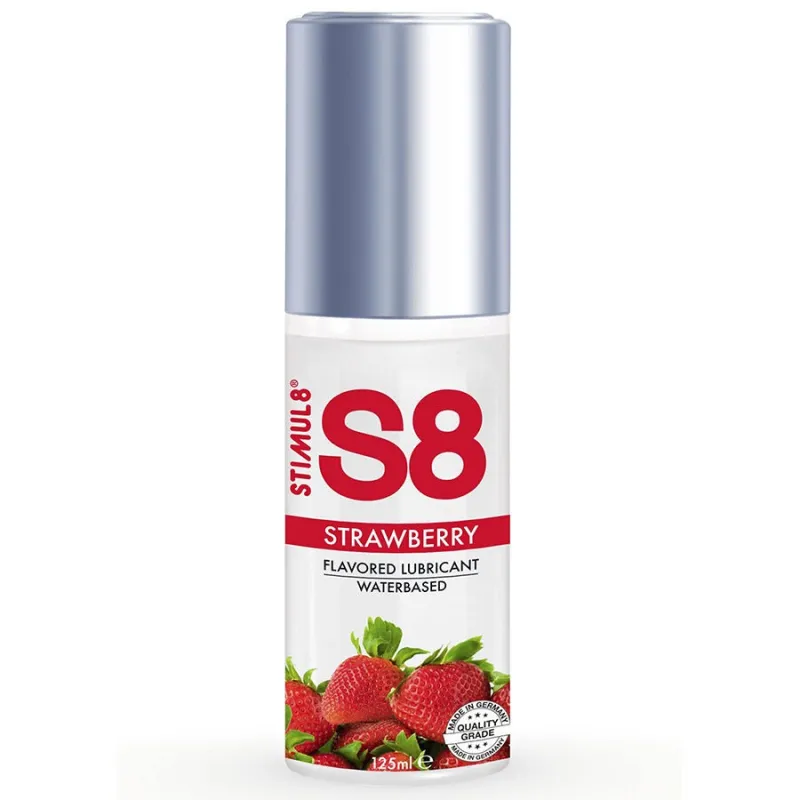 S8 Erdbeere-Gleitmittel 125 ml von Stimul8 | Fesselliebe.de
