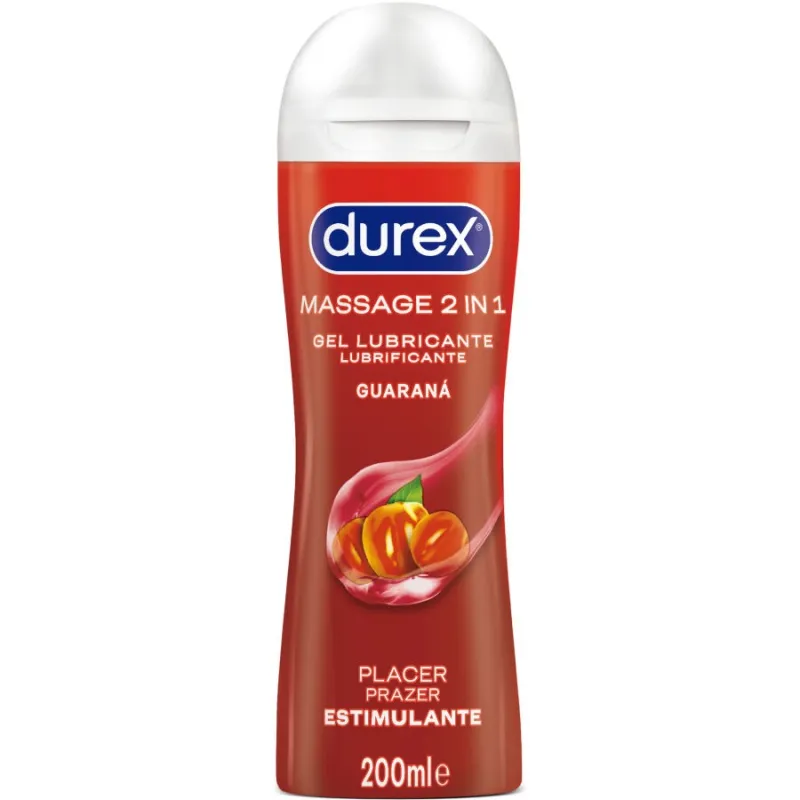 Guarana Stimulierendes Massage-Schmiergel 200 ml von Durex Lubes | Fesselliebe.de