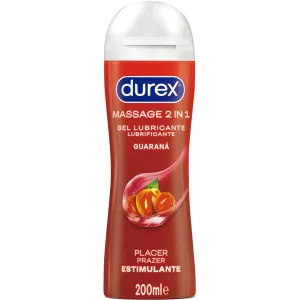 Guarana Stimulierendes Massage-Schmiergel 200 ml von Durex Lubes | Fesselliebe.de
