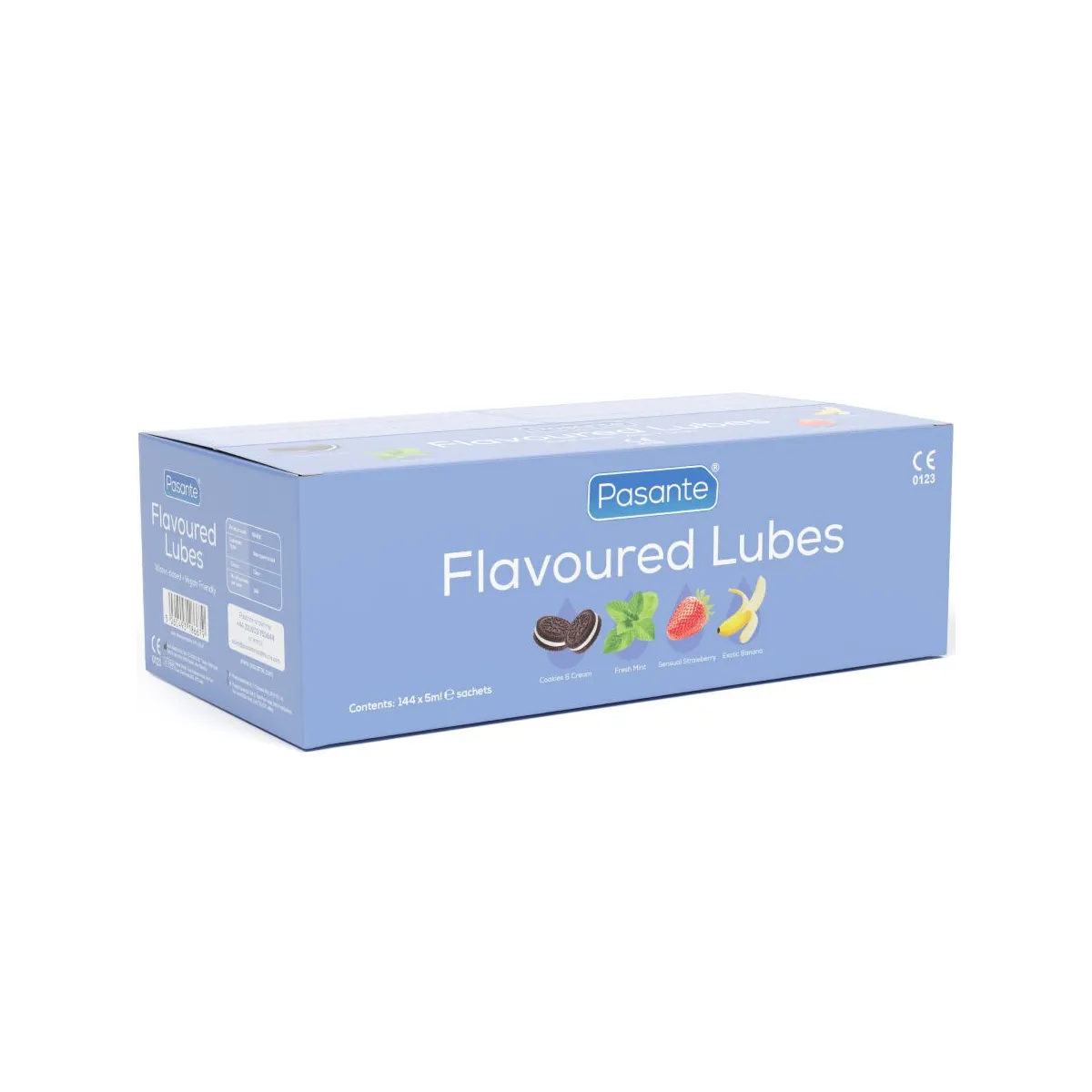 Geschmacksschmiermittel Box 144 Stück 5 ml von Pasante | Fesselliebe.de