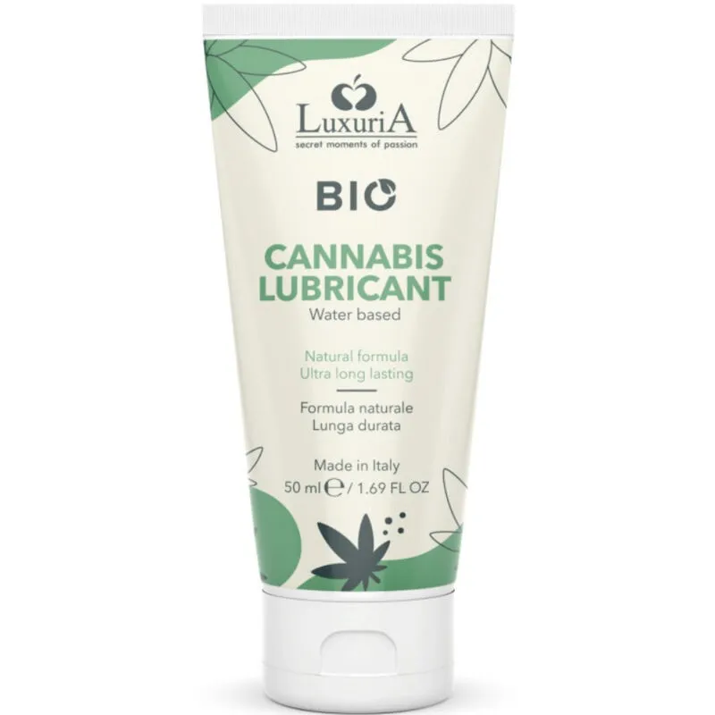 Luxuria Bio-Cannabis-Gleitmittel auf Wasserbasis 50 ml von Intimateline Luxuria | Fesselliebe.de