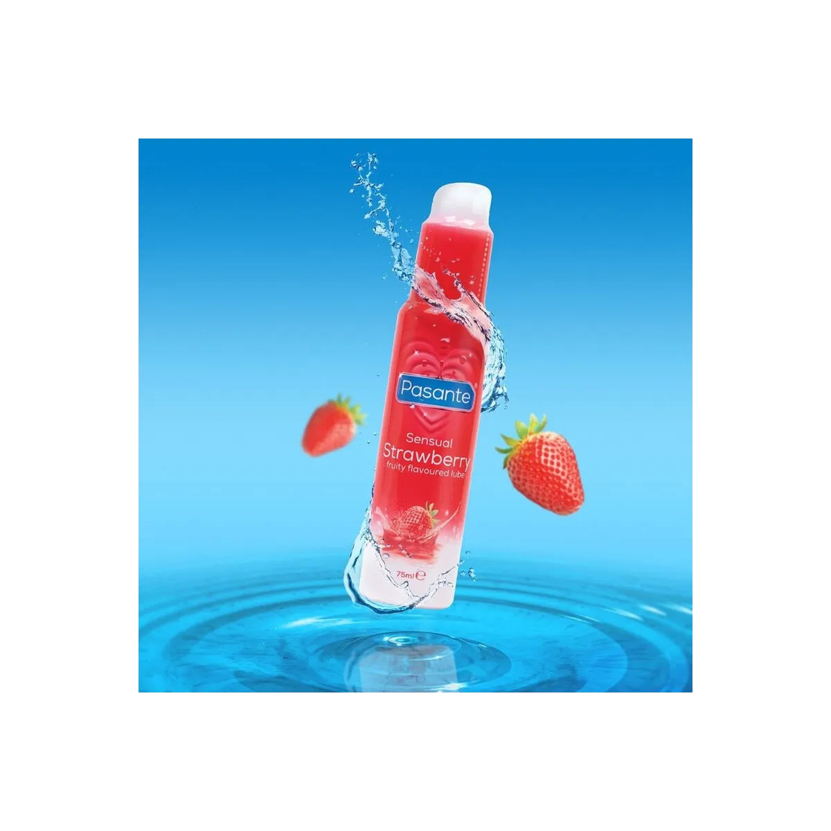 Lubricante Geschmack Erdbeere 75 ml von Pasante | Fesselliebe.de