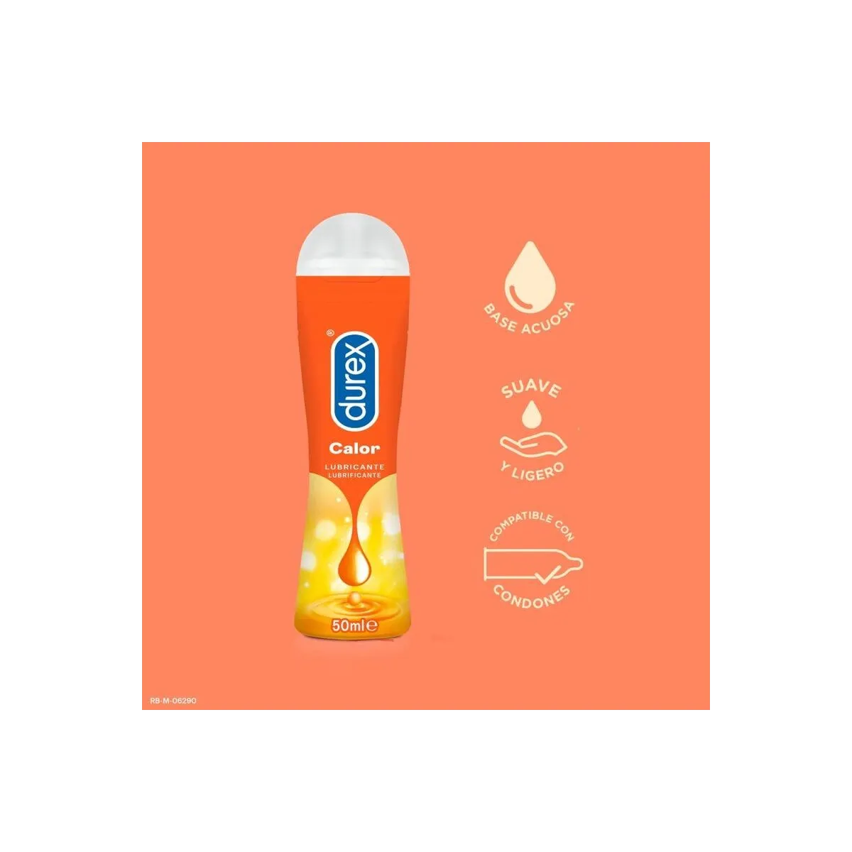 Durex Play Wärmeeffekt-Gleitmittel 50 ml von Durex Lubes | Fesselliebe.de