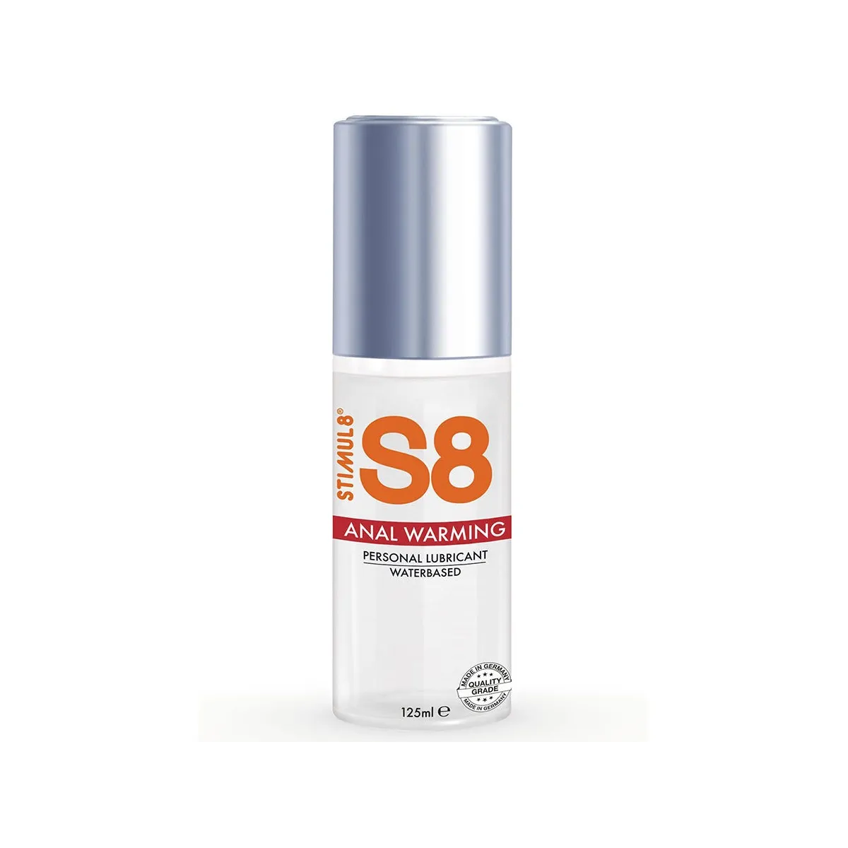S8 Anal-Gleitmittel Wärmeeffekt 125 ml von Stimul8 | Fesselliebe.de
