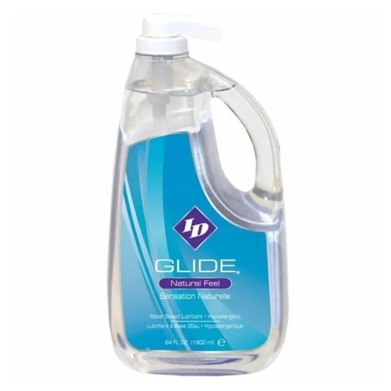 Gleitmittel auf Wasserbasis + Hypoallergenes natürliches Gefühl 1900 ml von Id Glide | Fesselliebe.de