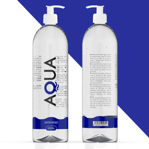 Gleitmittel auf Wasserbasis 1000 ml von Aqua Quality | Fesselliebe.de