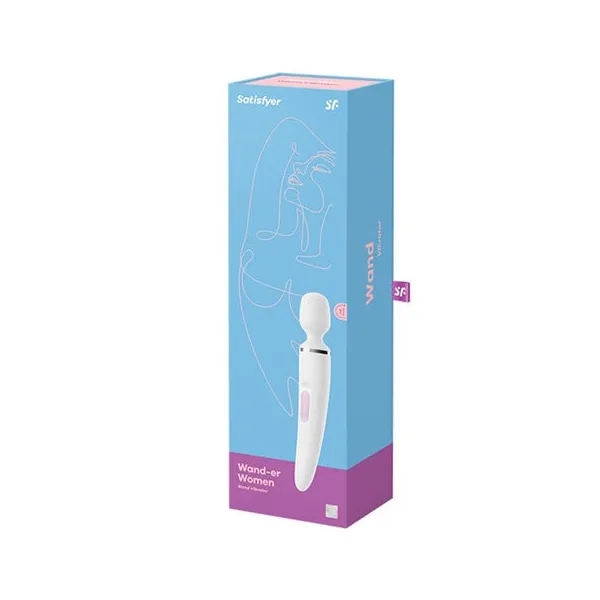 Wander Frau Weiss von Satisfyer Wand | Fesselliebe.de