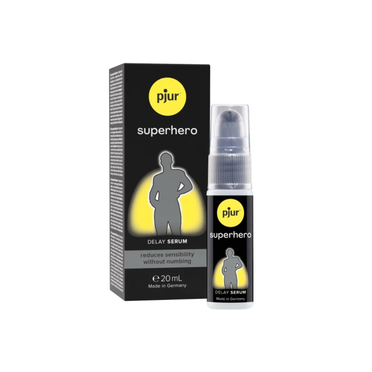 Superhero Konzentriertes Verzögerungsserum 20ml von Pjur | Fesselliebe.de