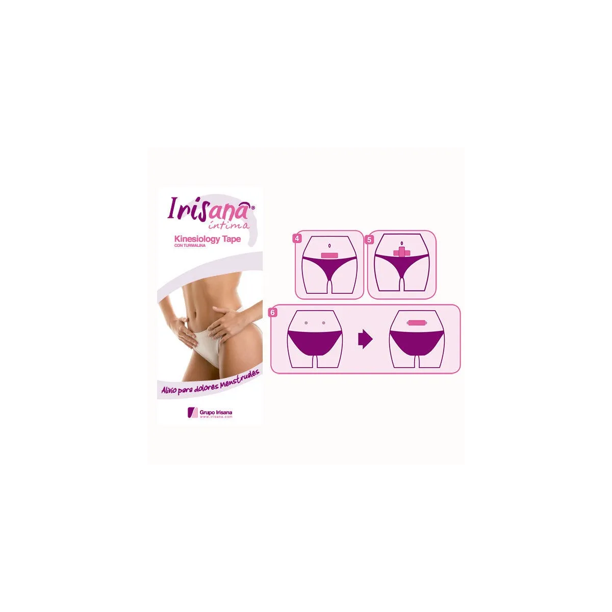 Selbstklebendes Tape Gegen Menstrualungsschmerzen von Iriscup | Fesselliebe.de