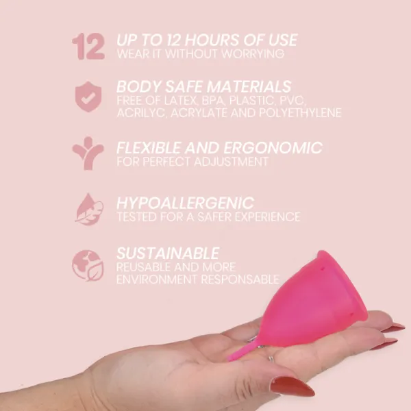 Menstrual Cup Medizinisches Silikon - Grösse S von Intimichic | Fesselliebe.de