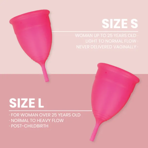 Menstrual Cup Medizinisches Silikon - Grösse L von Intimichic | Fesselliebe.de