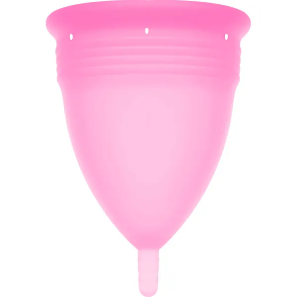 Fda Silikon-Menstrualcup Rosa - Grösse L von Stercup | Fesselliebe.de