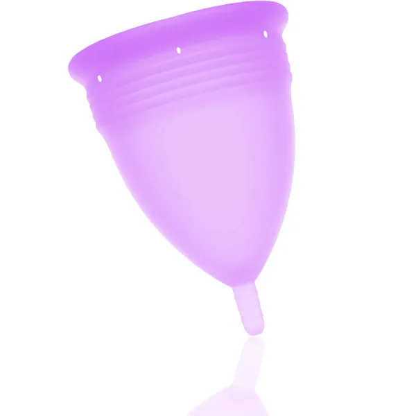 Fda Silikon-Menstrualcup Flieder - Grösse L von Stercup | Fesselliebe.de