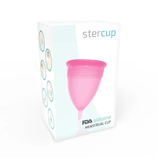 Fda Silikon-Menstrualcup Rosa - Grösse S von Stercup | Fesselliebe.de