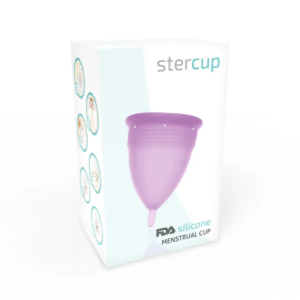 Fda Silikon-Menstrualcup Flieder - Grösse S von Stercup | Fesselliebe.de