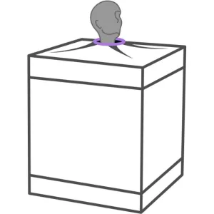 Kink Club Cabina Bukkake Morado von Secret Dome