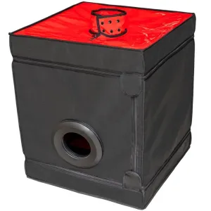 Kink Club Cabina Bukkake Schwarz & Rot von Secret Dome | Fesselliebe.de