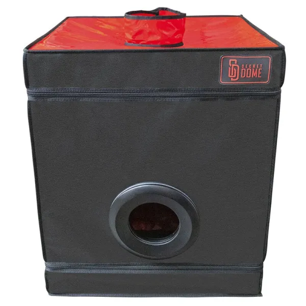 Kink Club Cabina Bukkake Schwarz & Rot von Secret Dome | Fesselliebe.de