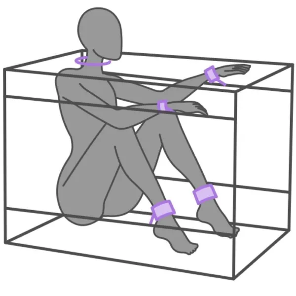 Kink Club La Niche Cabin Lila von Secret Dome | Fesselliebe.de