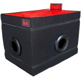 Kink Club La Niche Cabin Schwarz & Rot von Secret Dome | Fesselliebe.de