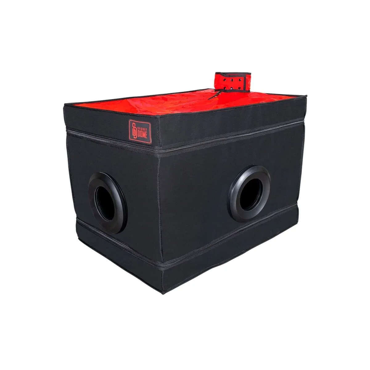 Kink Club La Niche Cabin Schwarz & Rot von Secret Dome | Fesselliebe.de