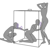 Kink Club Cabin Scandale Lila von Secret Dome | Fesselliebe.de