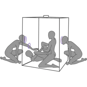 Kink Club Cabin Scandale Lila von Secret Dome