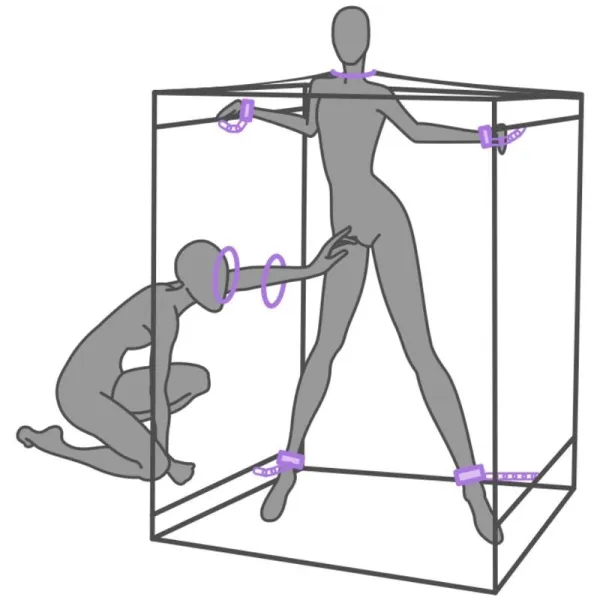 Kink Club Cabin Scandale Lila von Secret Dome | Fesselliebe.de