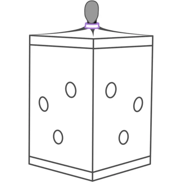 Kink Club Cabin Scandale Lila von Secret Dome | Fesselliebe.de