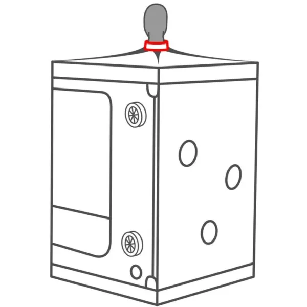 Kink Club Cabin Scandale Schwarz & Rot von Secret Dome | Fesselliebe.de